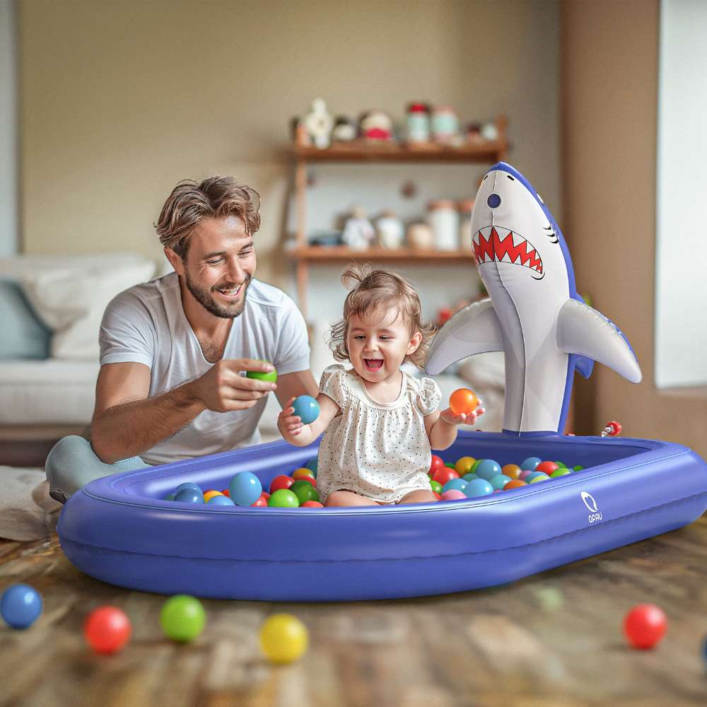 Splash Pads for Kids - QPAU Inflatable Playgorund