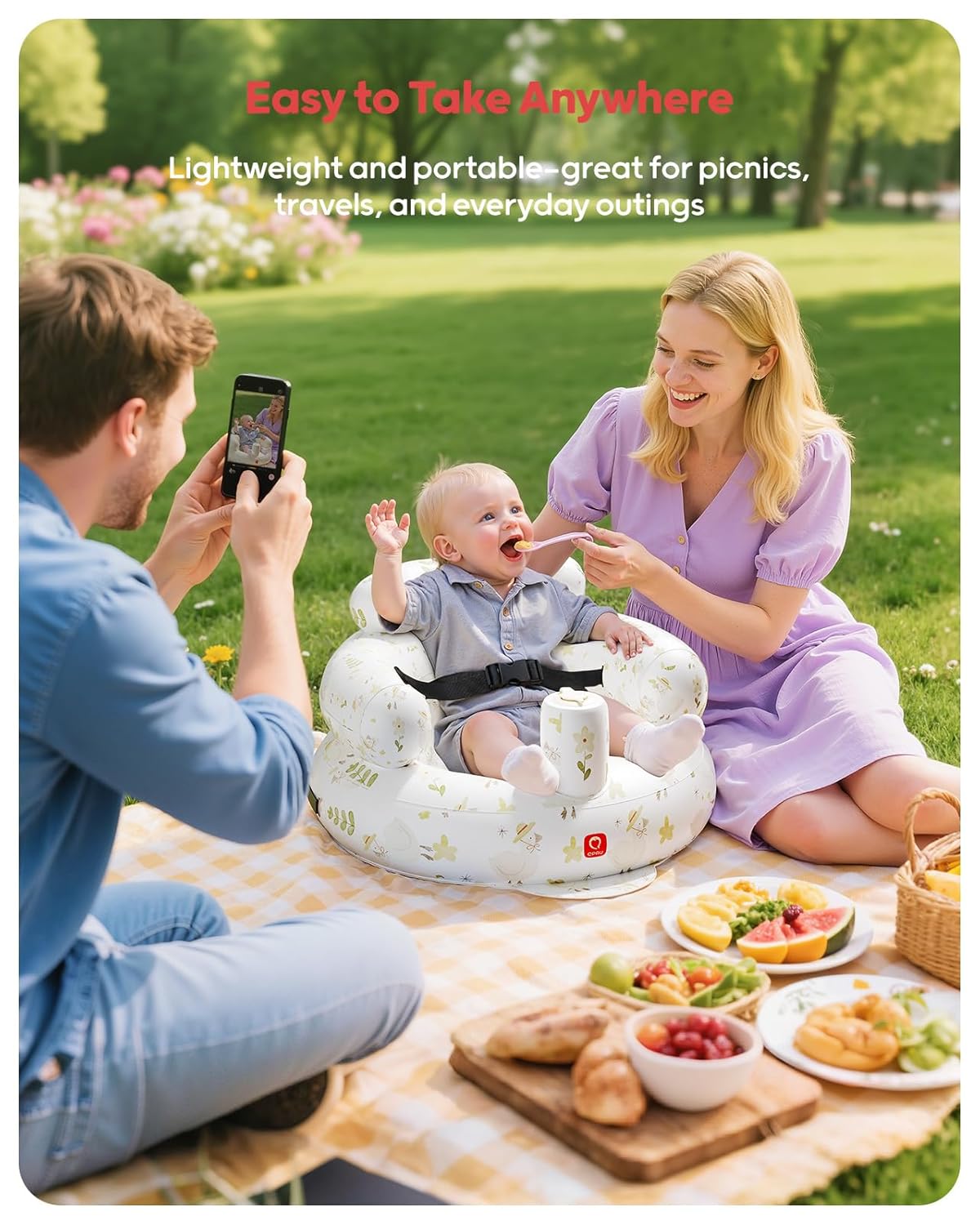 Inflatable Baby Floor Seat
