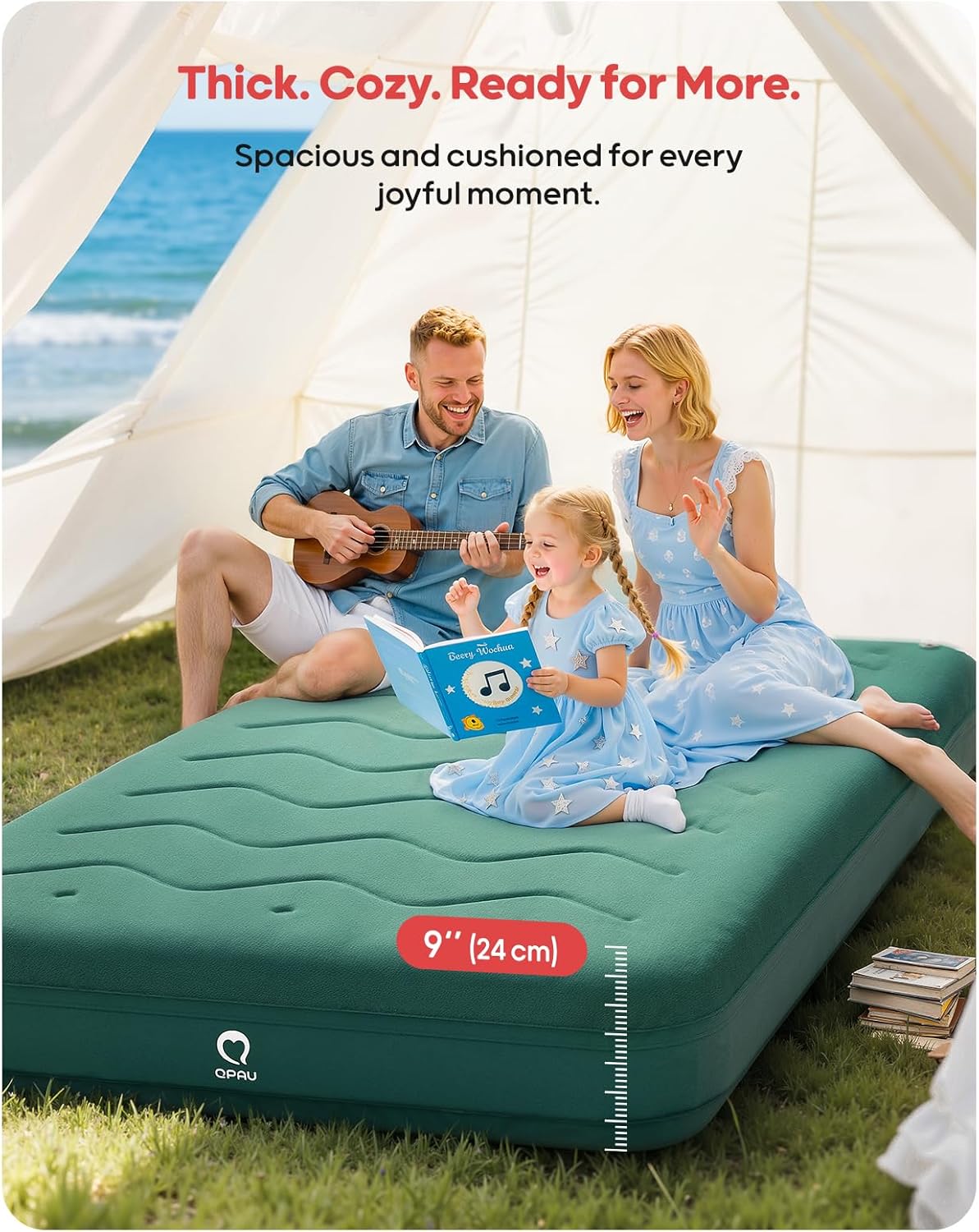 Double Size Air Mattress Camping Pad
