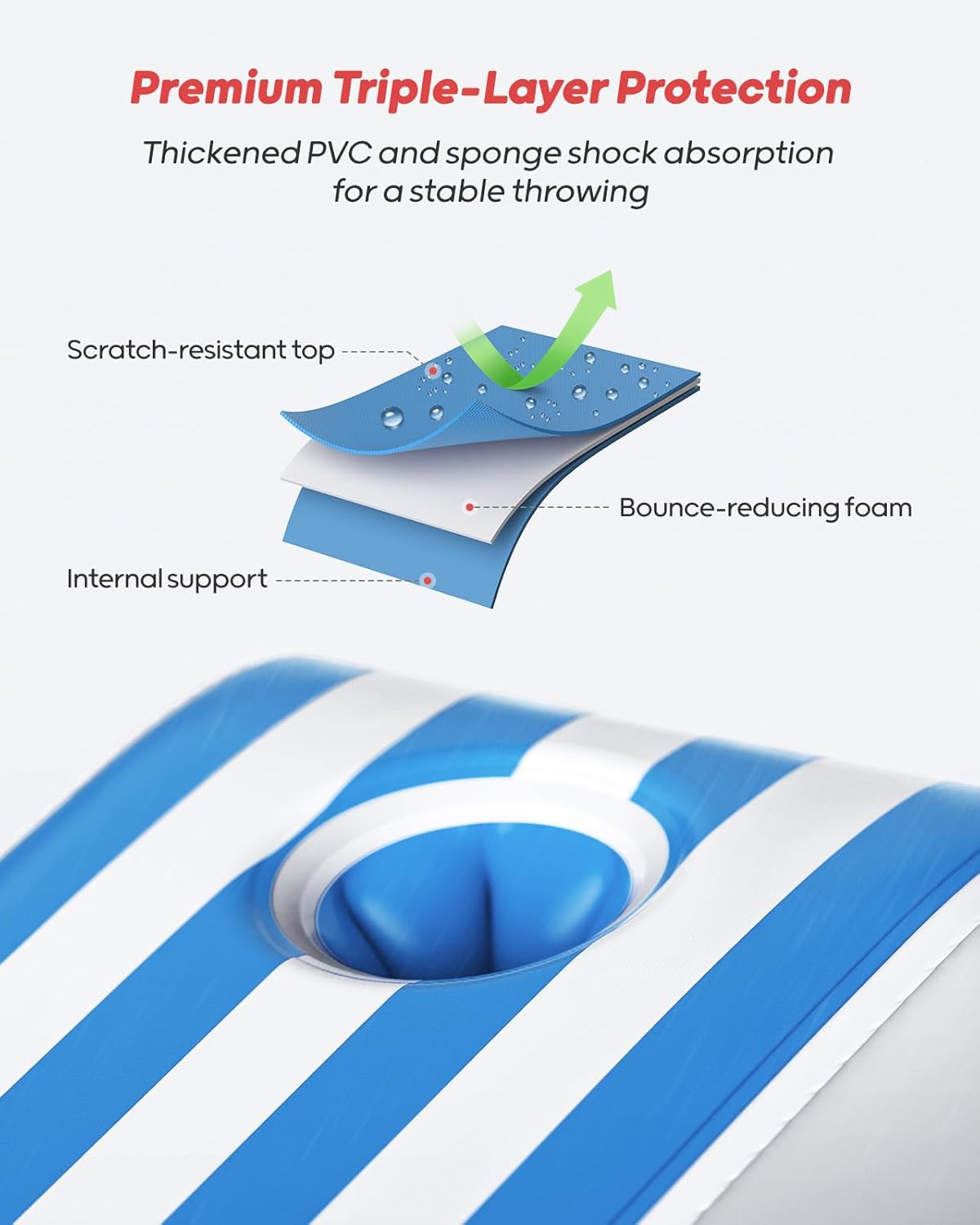 Inflatable Cornhole Board Set