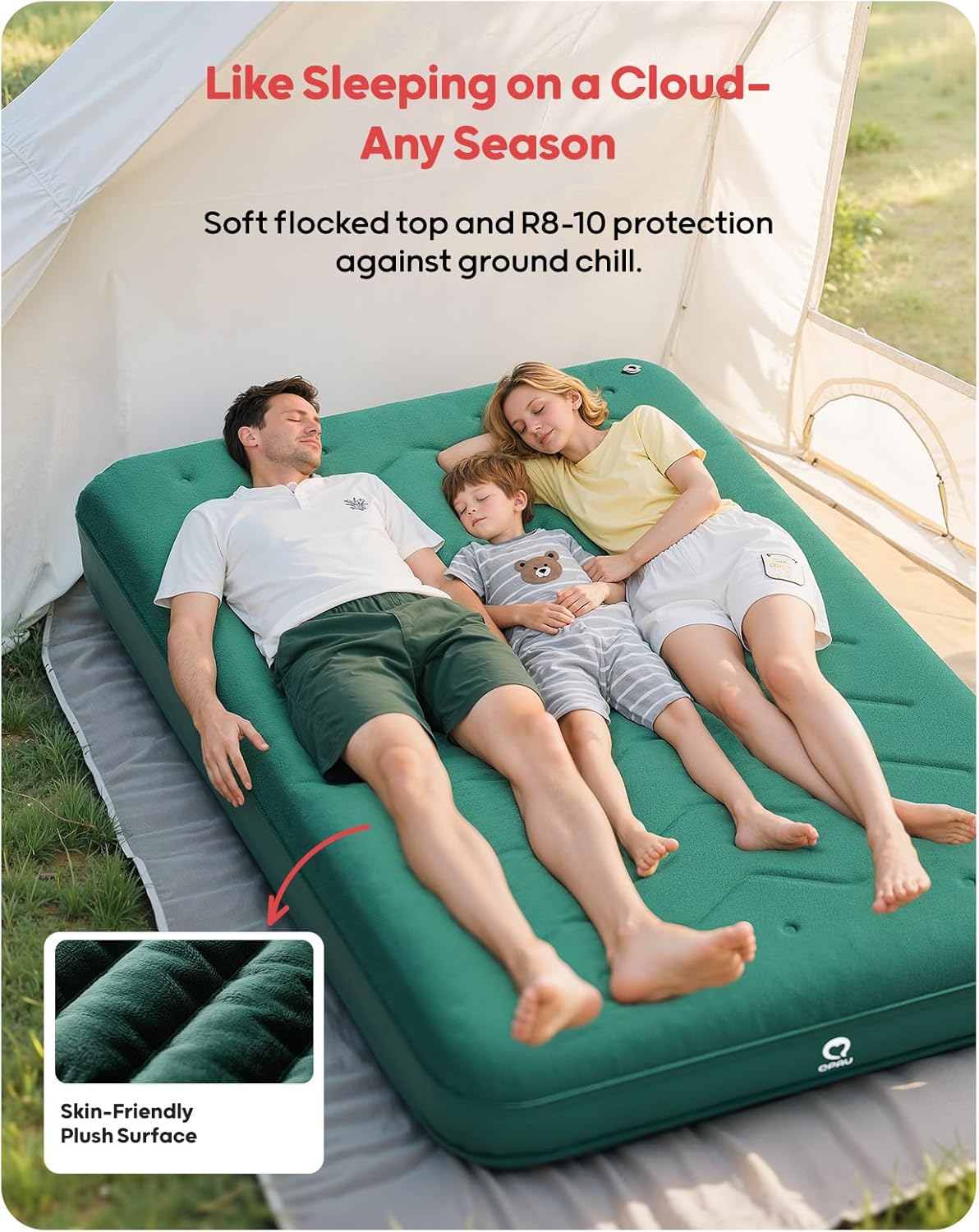 Double Size Air Mattress Camping Pad