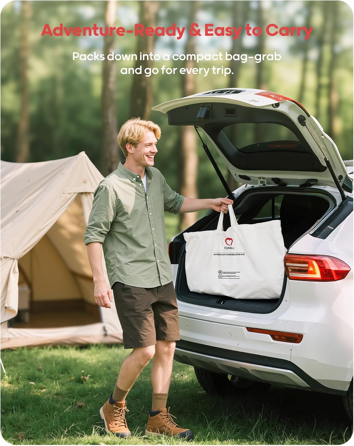 Double Size Air Mattress Camping Pad