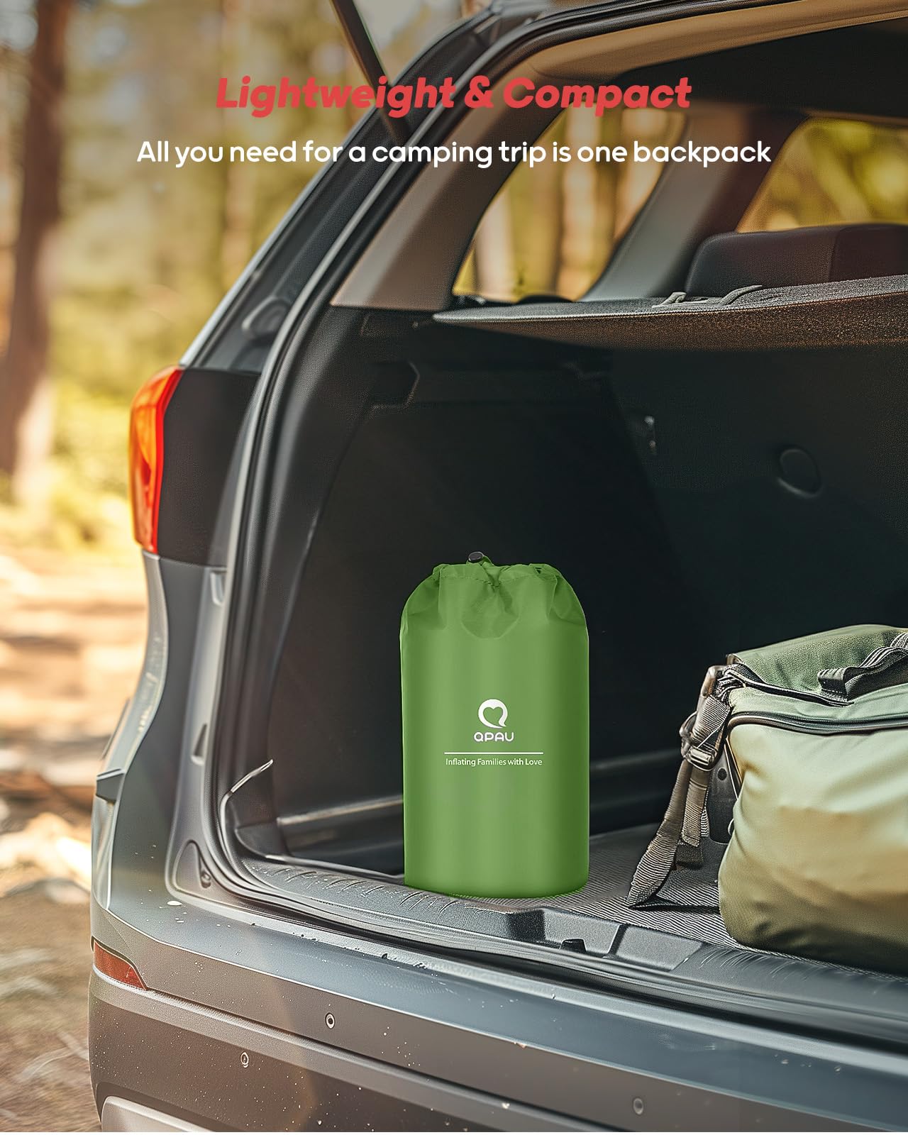 QPAU Camping Sleeping Pad | 2 Person Camping Mat - QPAU