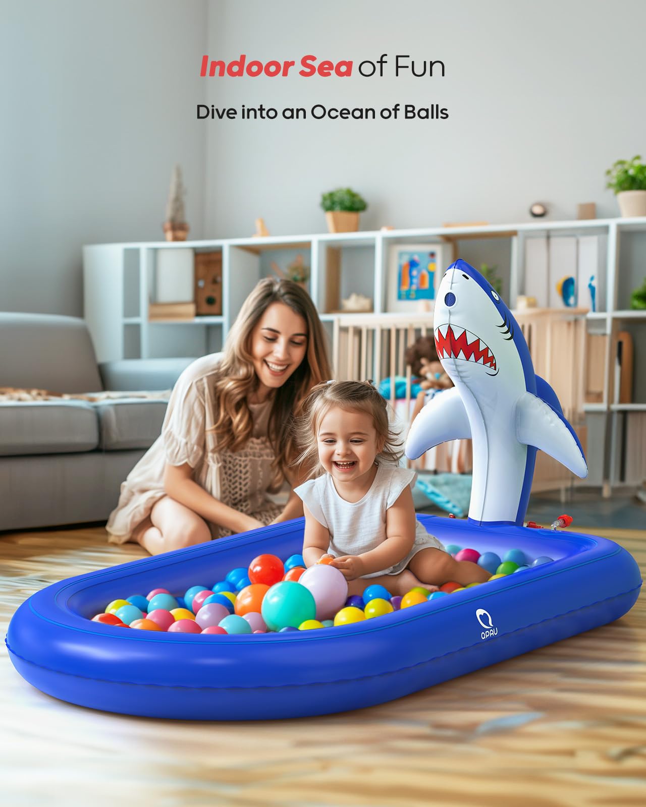 QPAU Splash Pads for Toddlers 1 - 3 - QPAU