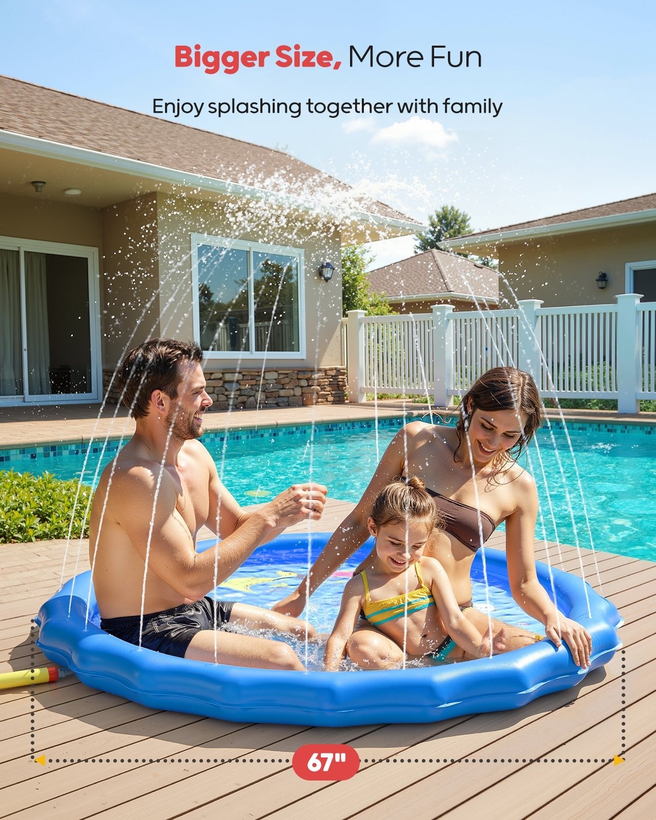 Splash Pads for Toddlers 1 - 3 - QPAU
