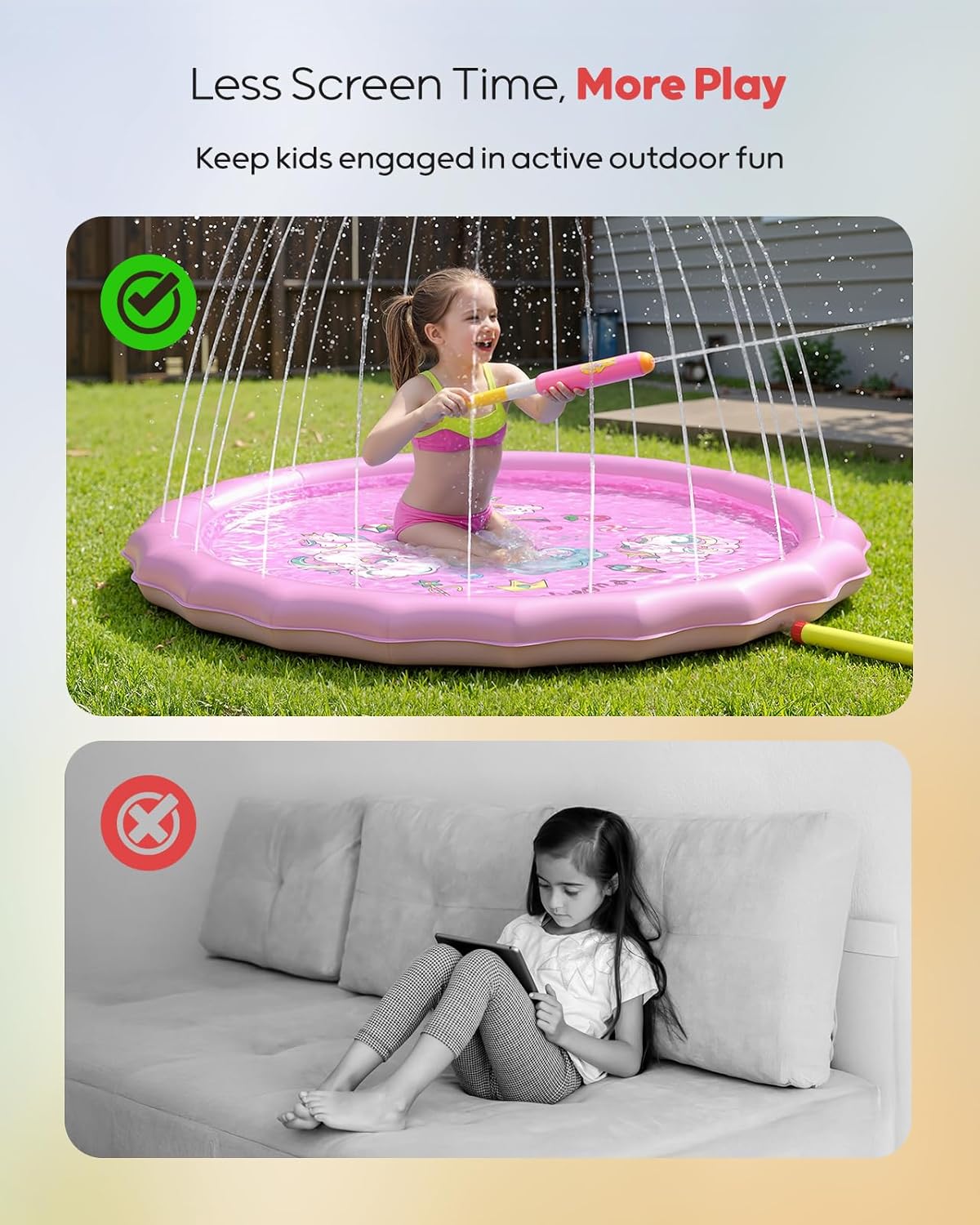 Splash Pads for Toddlers 1 - 3 - QPAU