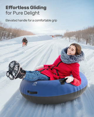 QPAU Snow Tube – Effortless Gliding for Pure Delight