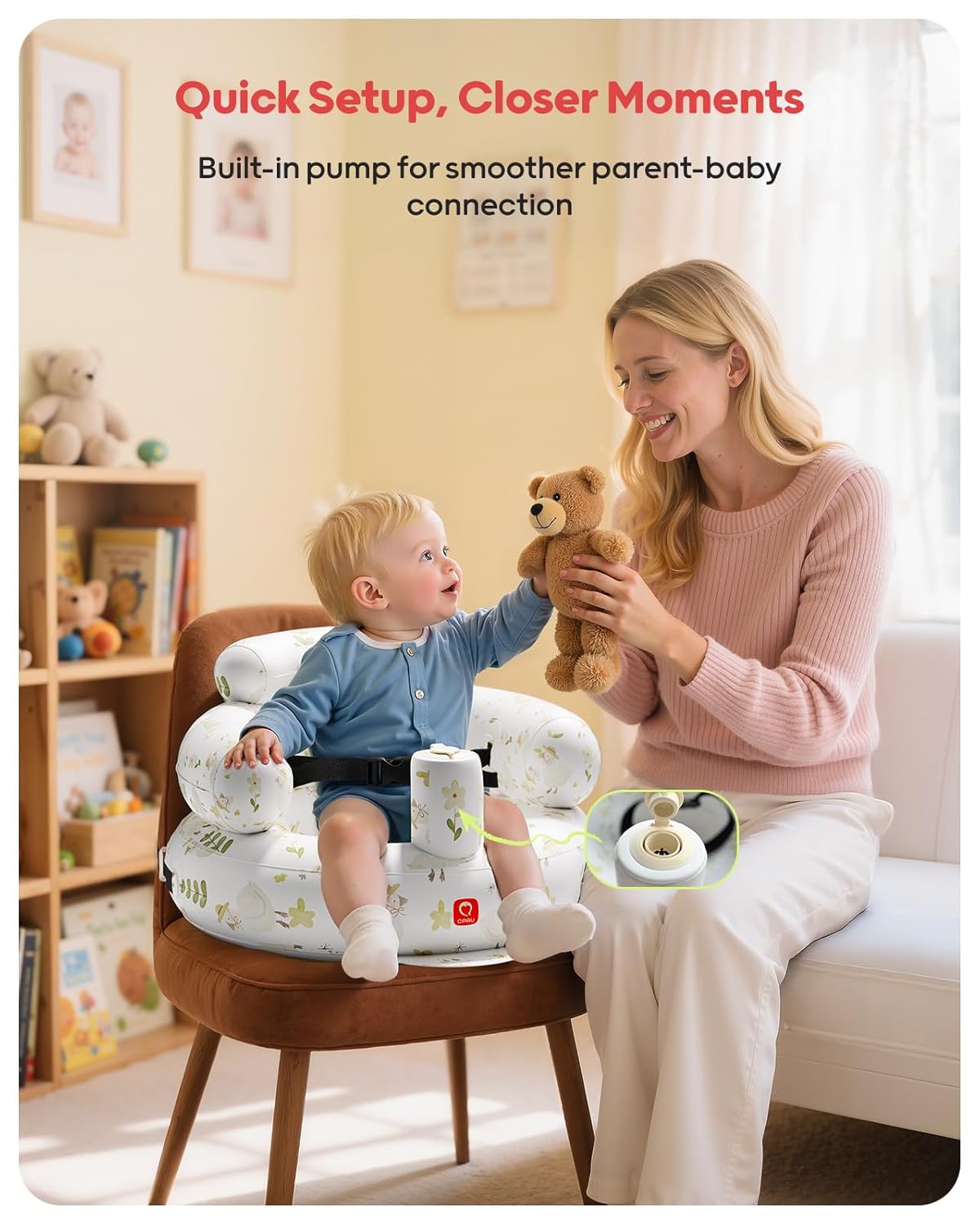 Inflatable Baby Floor Seat