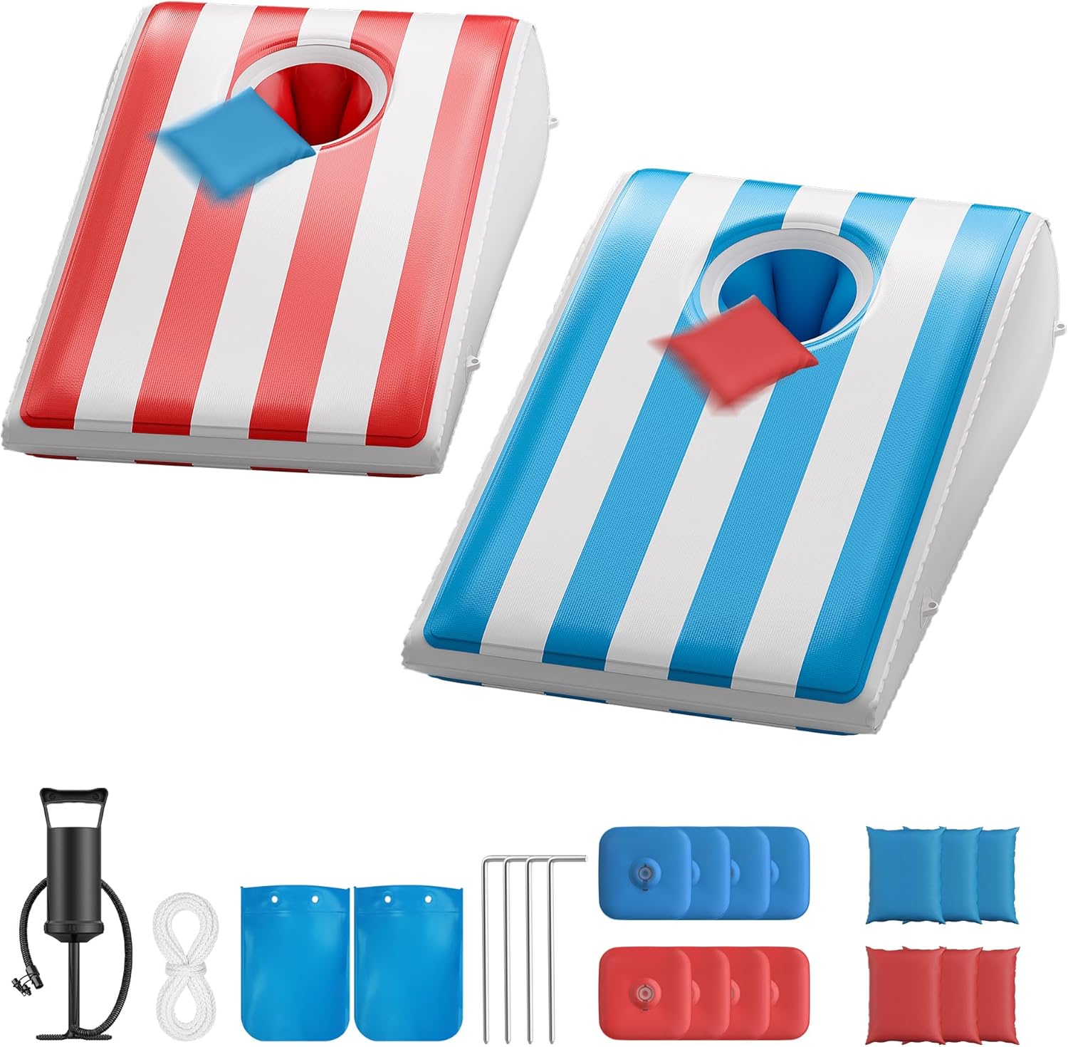 Inflatable Cornhole Board Set