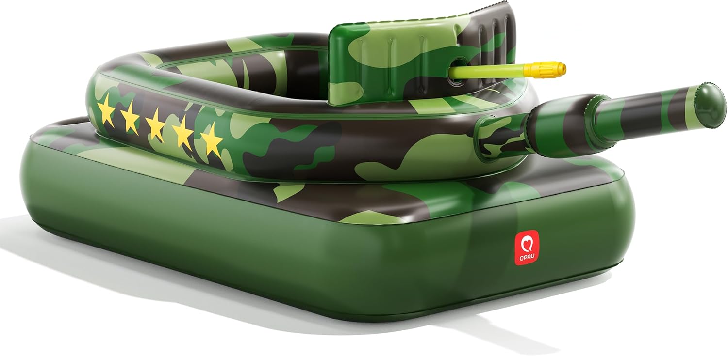 Inflatable Tank Pool Float
