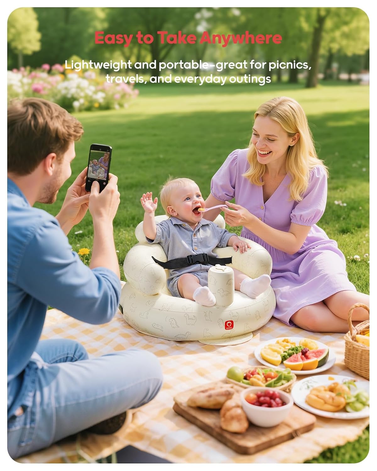Inflatable Baby Floor Seat