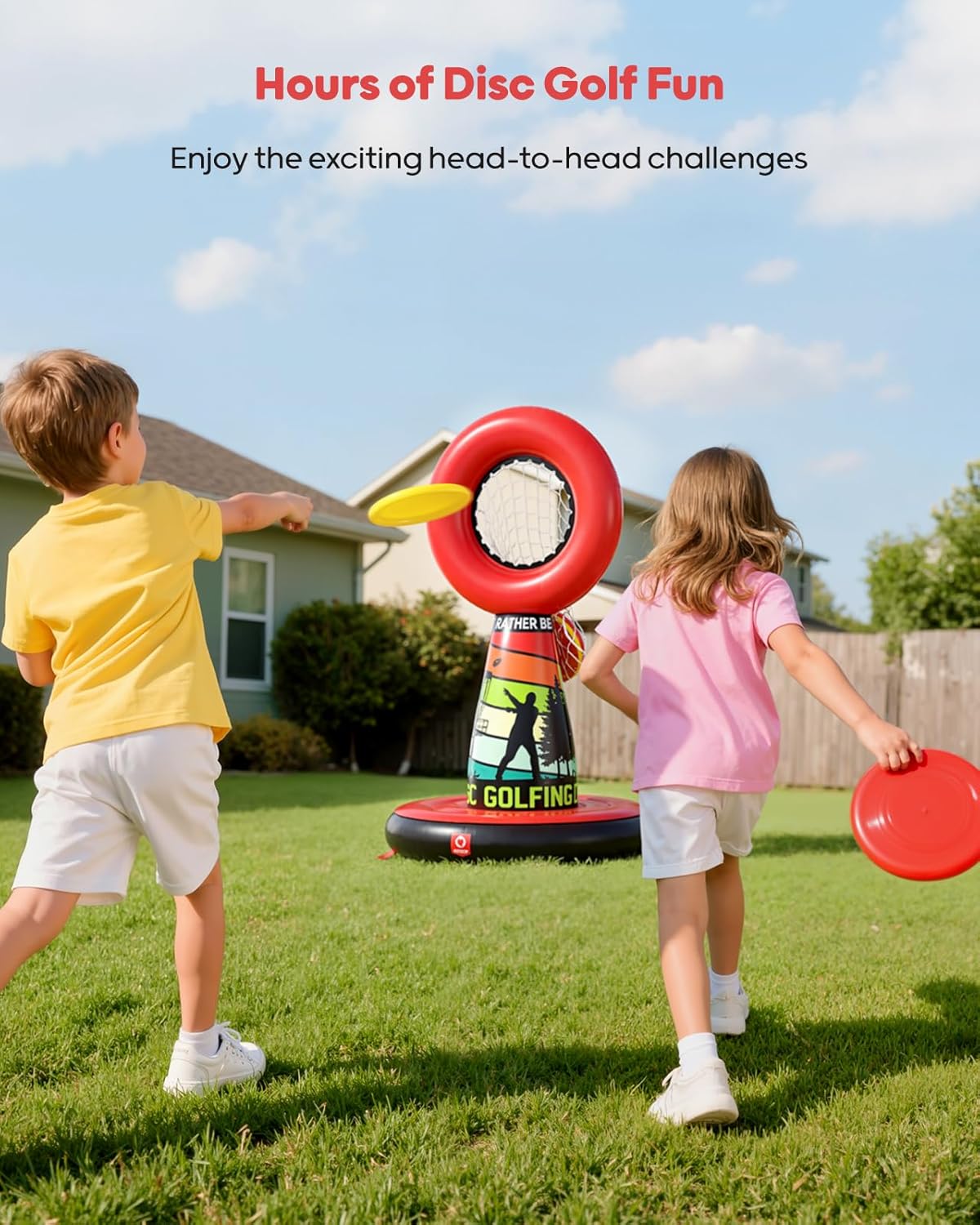 Kids Disc Golf Toss Game