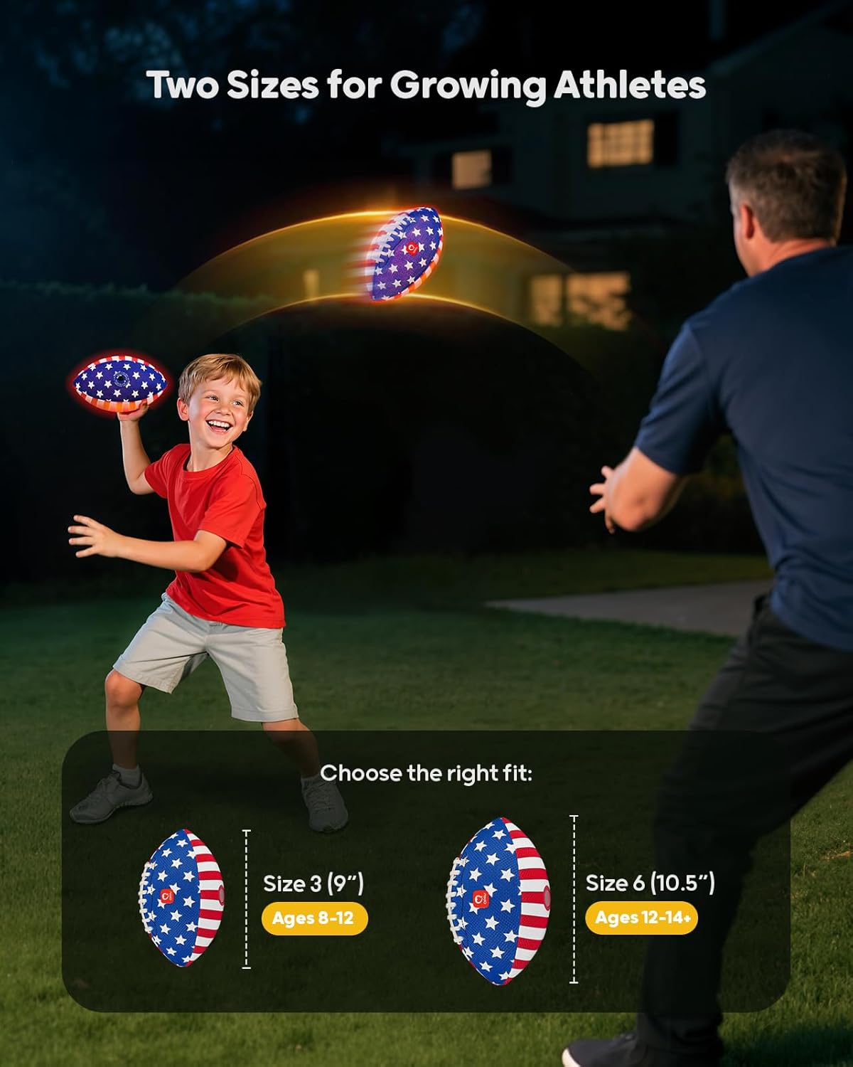 Glow in The Dark Football