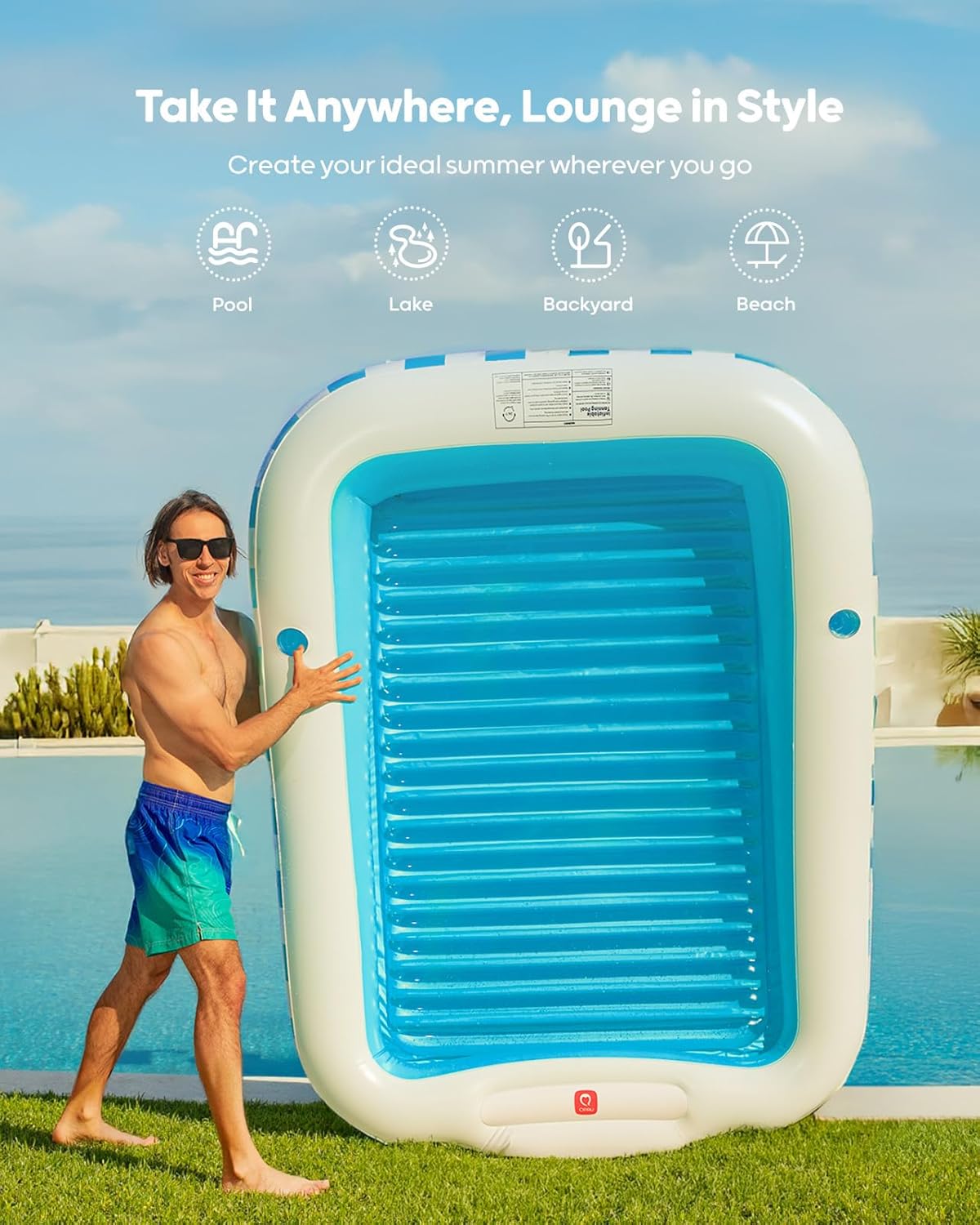 Inflatable Tanning Pool
