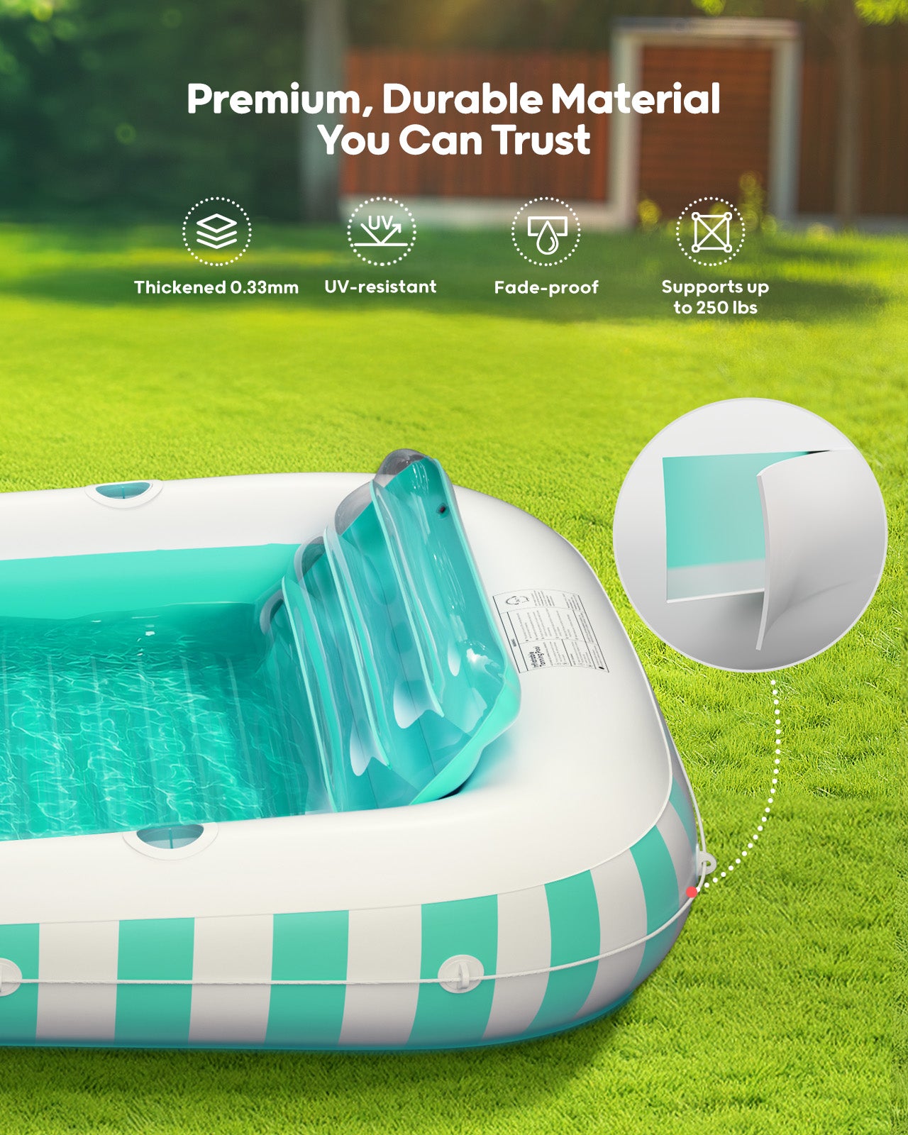 Inflatable Tanning Pool