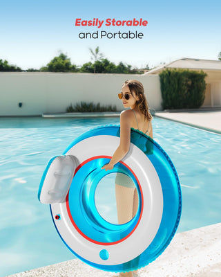 QPAU Inflatable Pool Floats | Summer Water Play Party