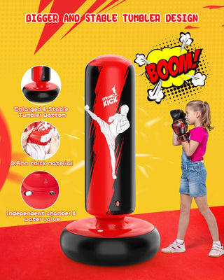 QPAU Punching Bag for Kids