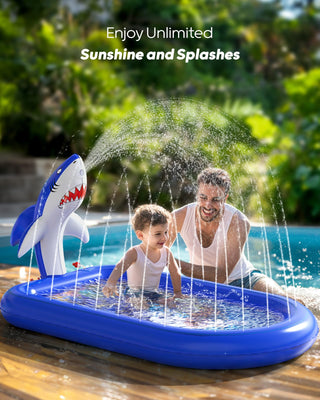 Enjoy-Summer-Fun-with-QPAU-Inflatable-Kids-Splash-Pad