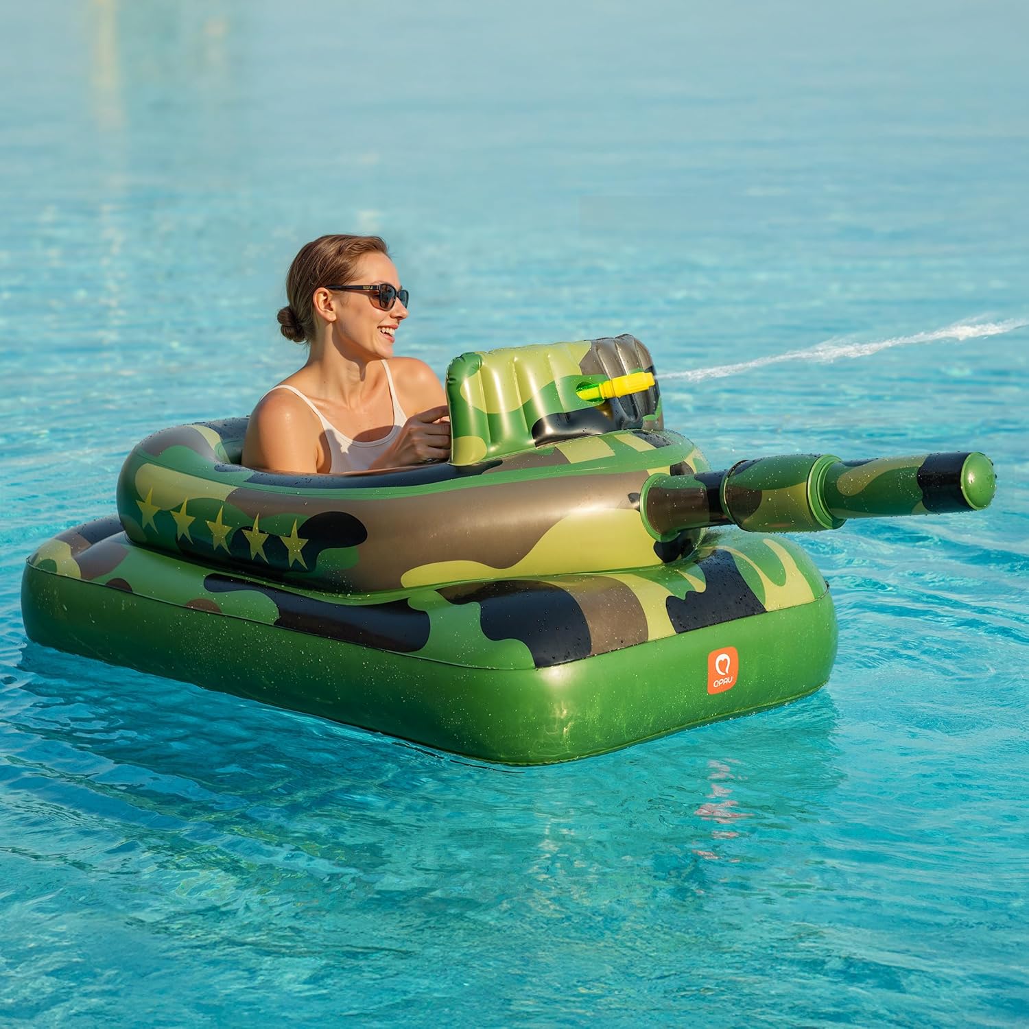 Inflatable Tank Pool Float - QPAU