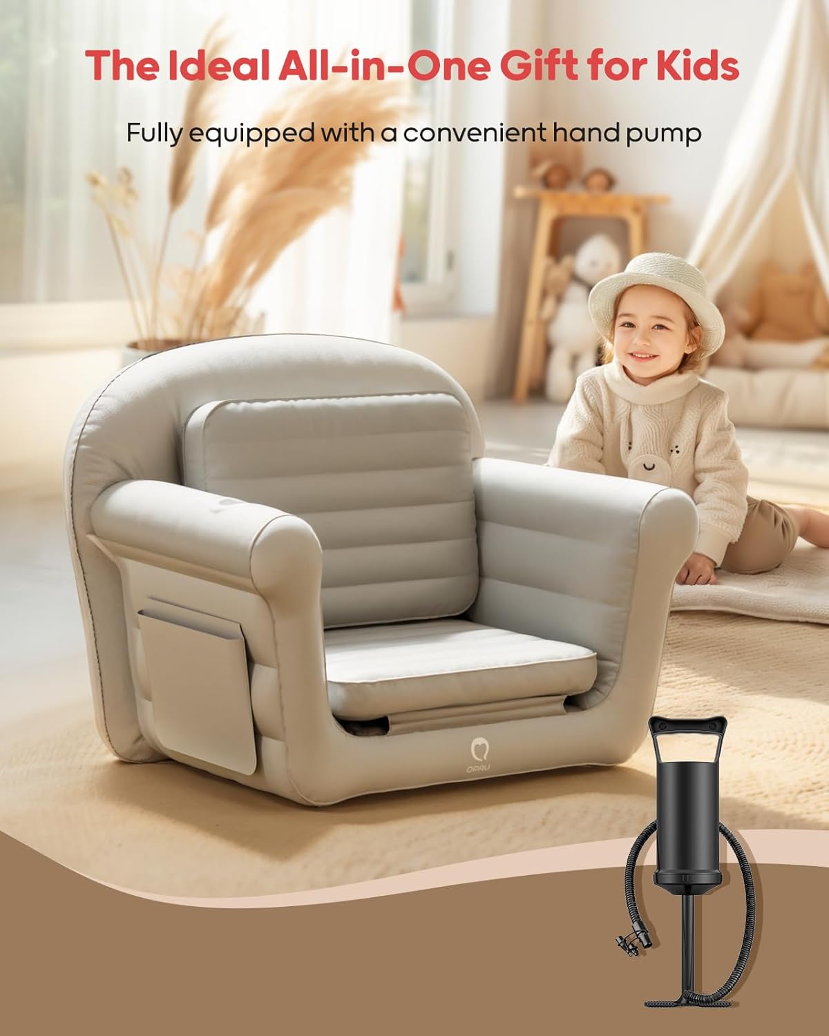 Inflatable Toddler Couch - QPAU