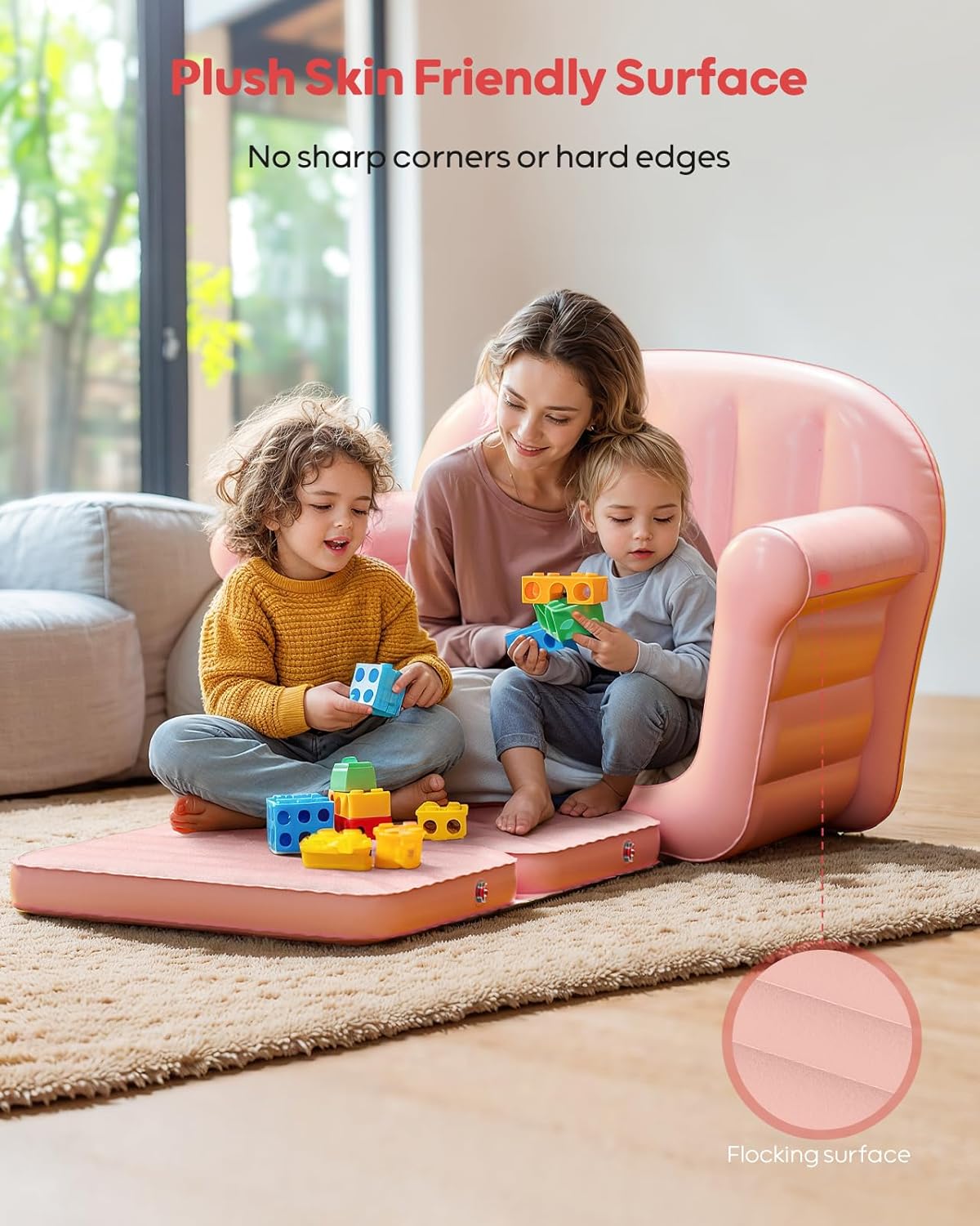 Inflatable Toddler Couch - QPAU