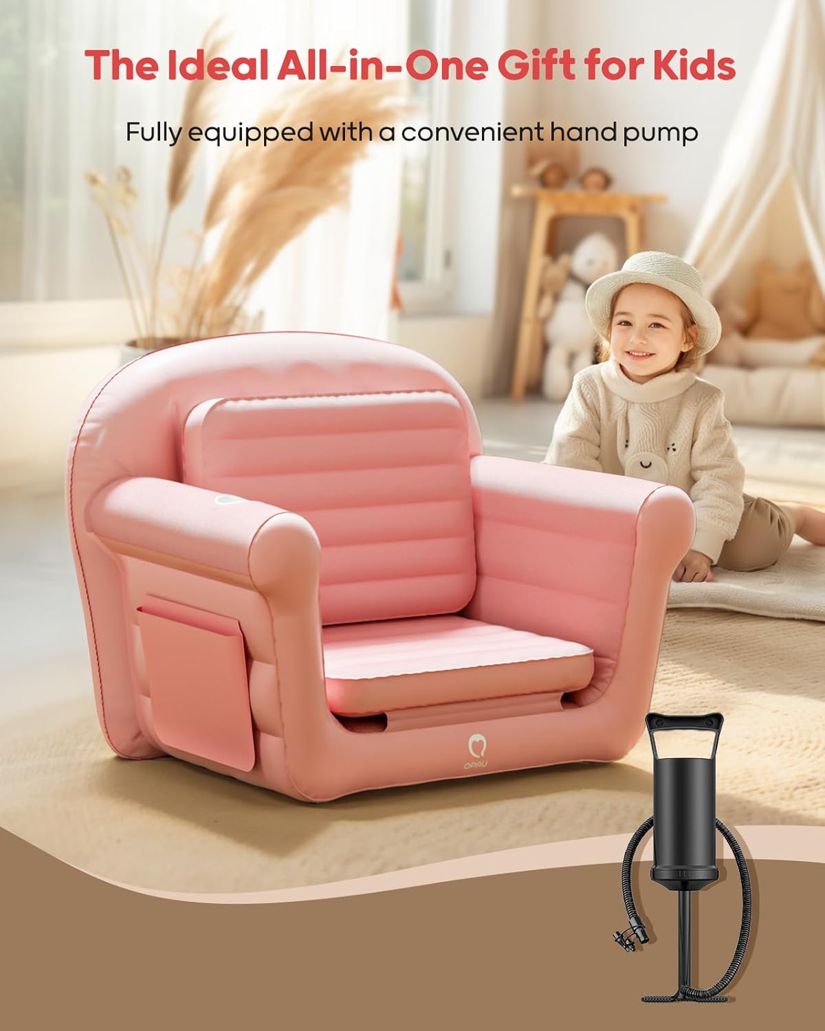 Inflatable Toddler Couch - QPAU