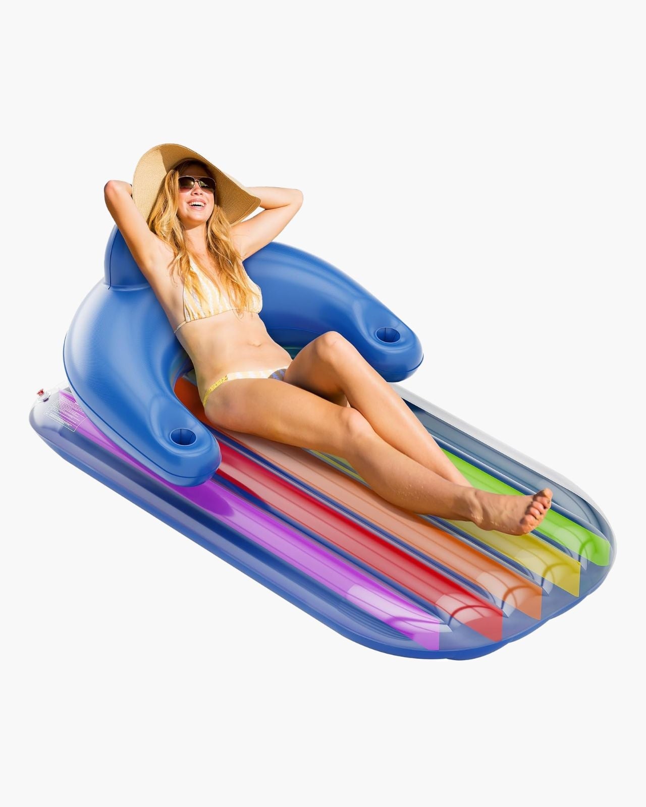 QPAU Inflatable Pool Float | Summer Water Play Party - QPAU