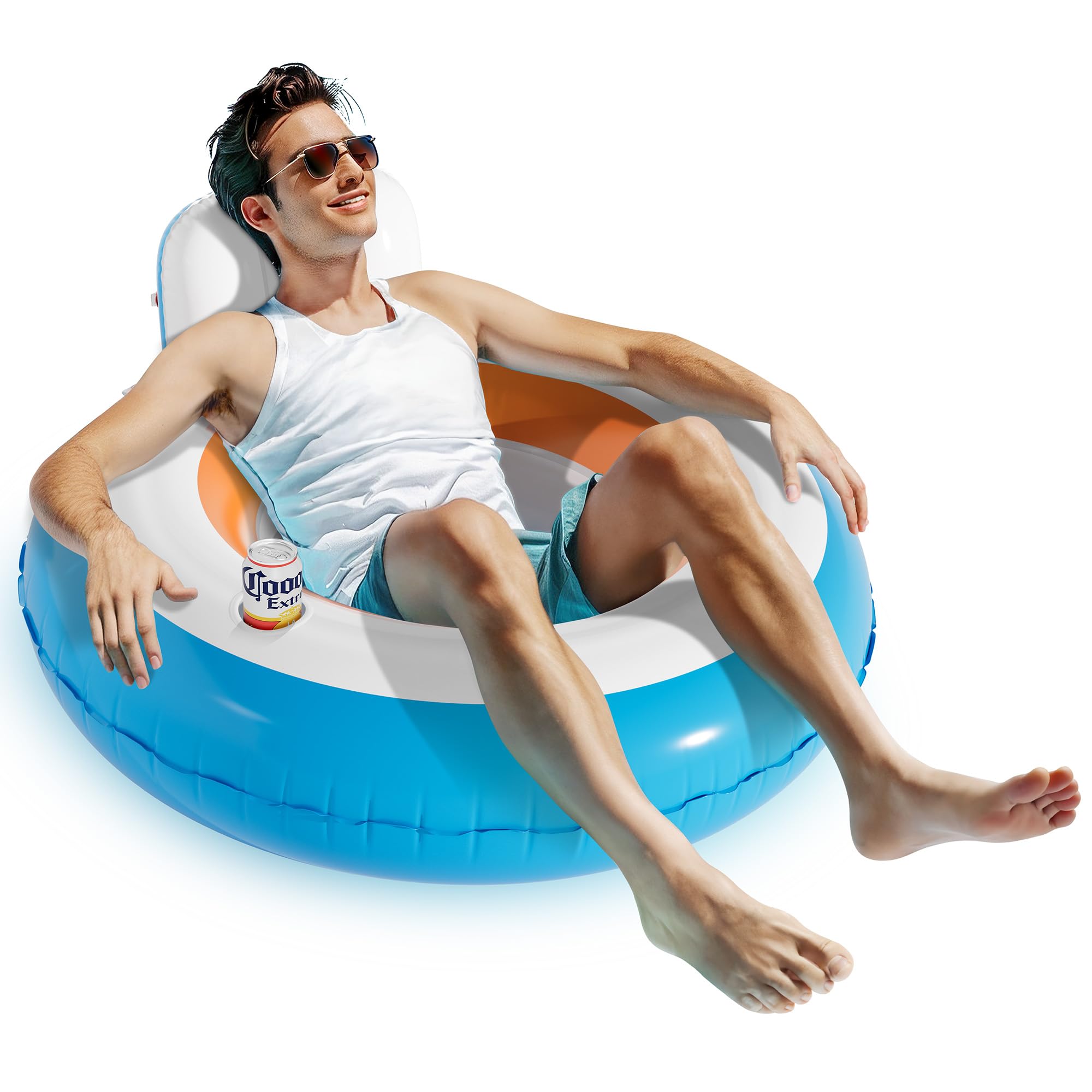 QPAU Inflatable Pool Floats | Summer Water Play Party - QPAU