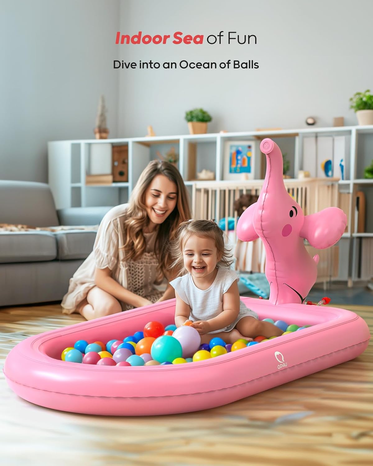 QPAU Splash Pads for Toddlers 1 - 3 - QPAU