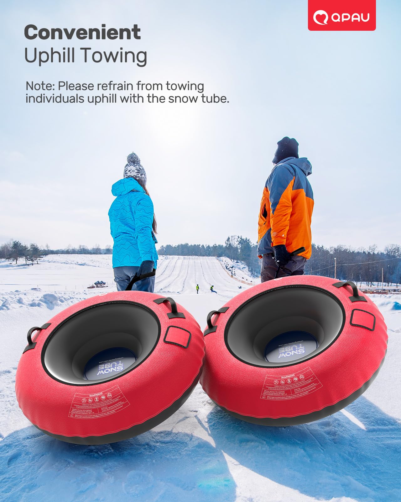 Snow Tube with Premium Canvas Cover - QPAU