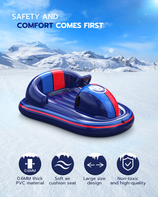 Giant Inflatable Snow Rider - Red - QPAUSTORE