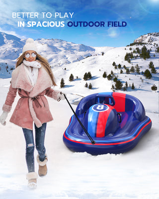 Giant Inflatable Snow Rider - Blue - QPAUSTORE