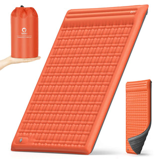 QPAU Self-inflating Sleeping Mat with a Built-in Pump for couples